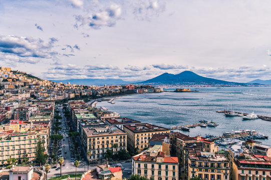 The Beauty Of Naples In A Calm Winter Day, February 2018