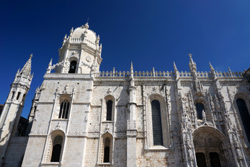 Fototapeta na wymiar Hieronymites Monastery, Lisbon