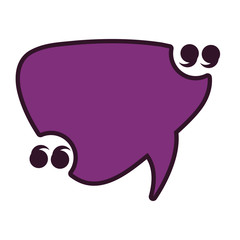 Speech bubble design