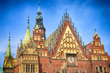 Wroclaw city hall architectur europe Poland