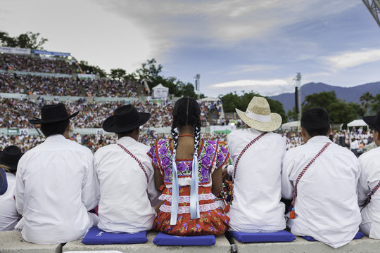 Disfrutando La Guelaguetza 