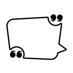 Speech bubble design