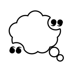 Speech bubble design