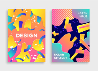 Modern abstract poster