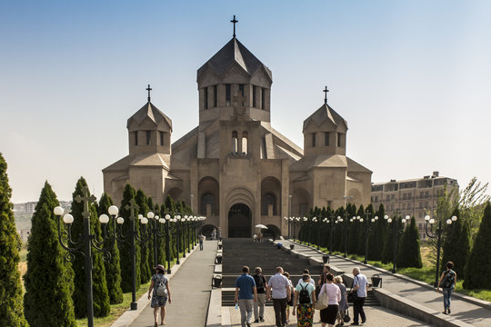 The Saint Gregory of the Illuminator Cathedral in Yerevan
