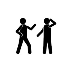 communication of people icon. Сommunication element icon. Premium quality graphic design. Signs and symbols collection icon for websites, web design, mobile app