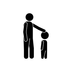 father-child communication icon. Сommunication element icon. Premium quality graphic design. Signs and symbols collection icon for websites, web design, mobile app