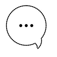 Speech bubble design