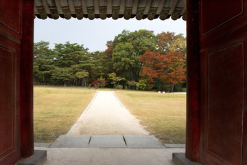 Tempel, Tor, Asien, Südkorea