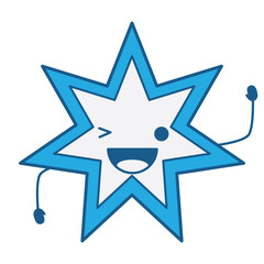 Kawaii star icon