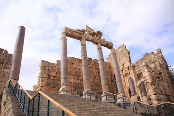 temple de Jupiter &agrave; Baalbek