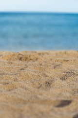 Fototapeta na wymiar Blue Ocean with Beach