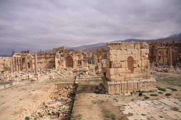 Fototapeta premium les ruines de Baalbek