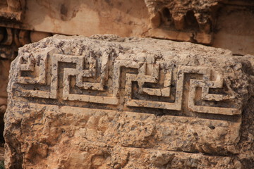 frise &agrave; Baalbek