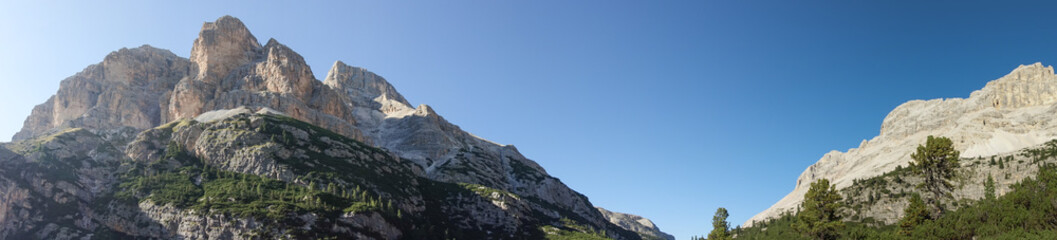 Landscape view of Unesco World Heritage site Dolomiti, Alta Badia, Italy - 192899511