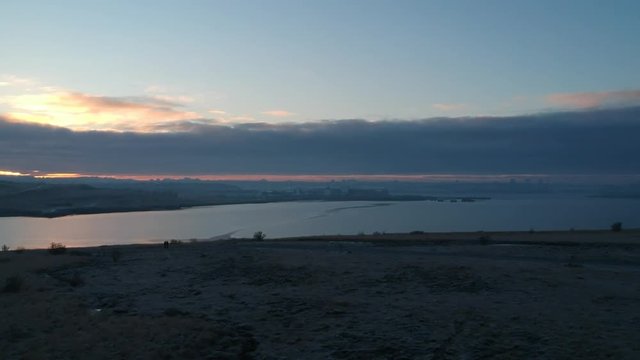 Iceland Winter Sunset Fire and Ice landscape 18