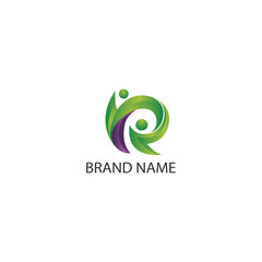 logo human custom type r