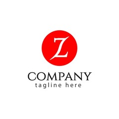 Z Company Logo Vector Template Design