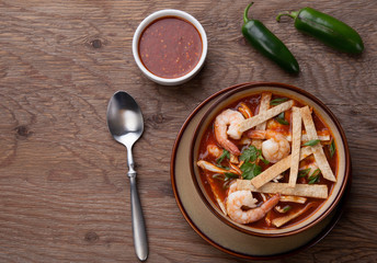 Shrimp Tortilla Soup