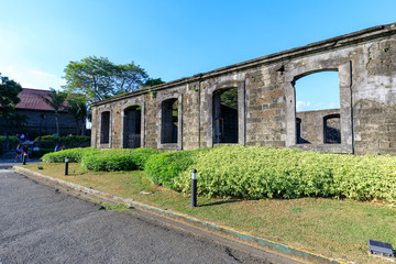 Spanish colonial Fort Santiago in Manila, Philippines