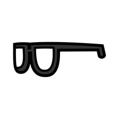 Cartoon Glasses Illustration