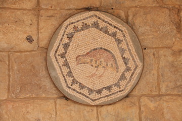 mosaïque de pintade