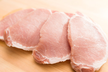 Fresh pork meat