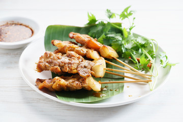 grilled pork