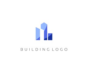 modern building logo icon template