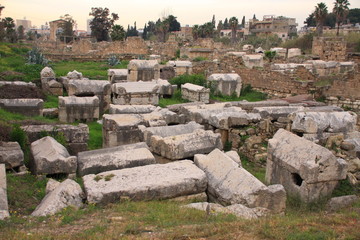 n&eacute;cropole romaine d'Al Bass