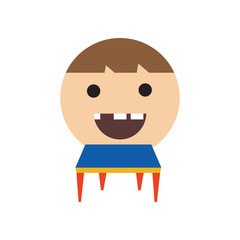 Table Kids Logo Icon Design