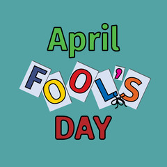 April fool s day, Typography