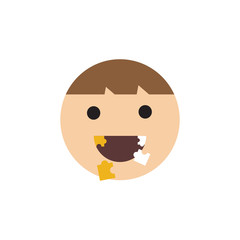 Puzzle Kids Logo Icon Design