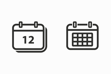 Calendar vector icon.