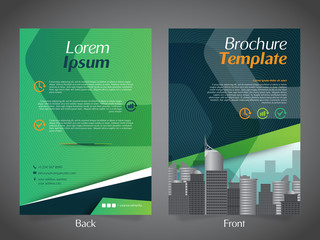 Business Brochure Flyer Design Layout Template - Vector Eps10.