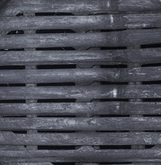 old black scorched wooden boards