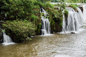 pha suam waterfall ,Pakse,laos.