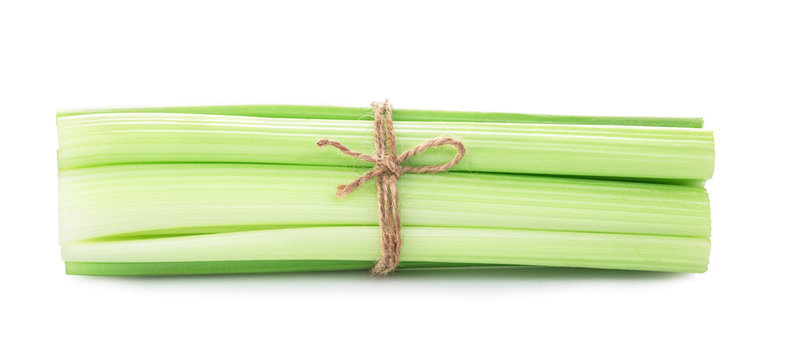 celery sticks isolated