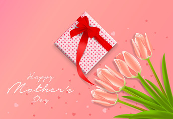 Happy mother's day images vector. Mothers Day greeting card. Happy Mothers Day design in trendy style. Mothers Day typography with flower.