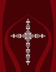Christian Cross Design