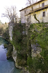 Detail of Cividale del Friuli, small Italian borgo in northern Italy