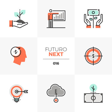 Business Solution Futuro Next Icons