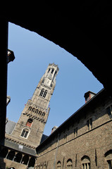 Fototapeta na wymiar Brugge Flandre Belgique