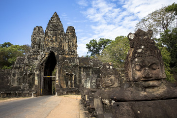 Fototapeta premium Siem Reap Angkor Wat Angkor Thom South Gate
