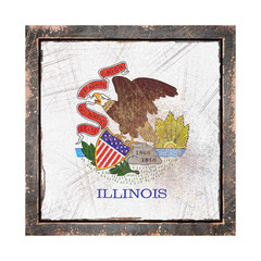 Old Illinois flag