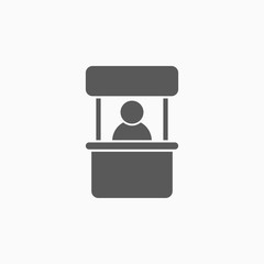 promo stand icon