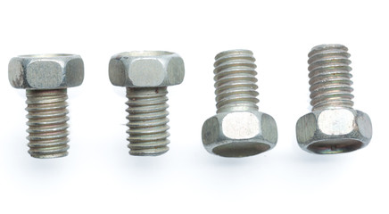 bolt isolated on white