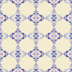Ethnic boho seamless pattern. Tribal pattern. Folk motif. Textile rapport.