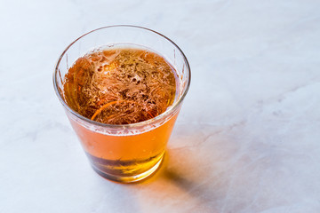 Golden Ale Beer in a Glass