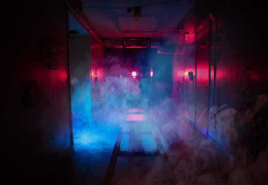 dark room fear quest light effects smoke
